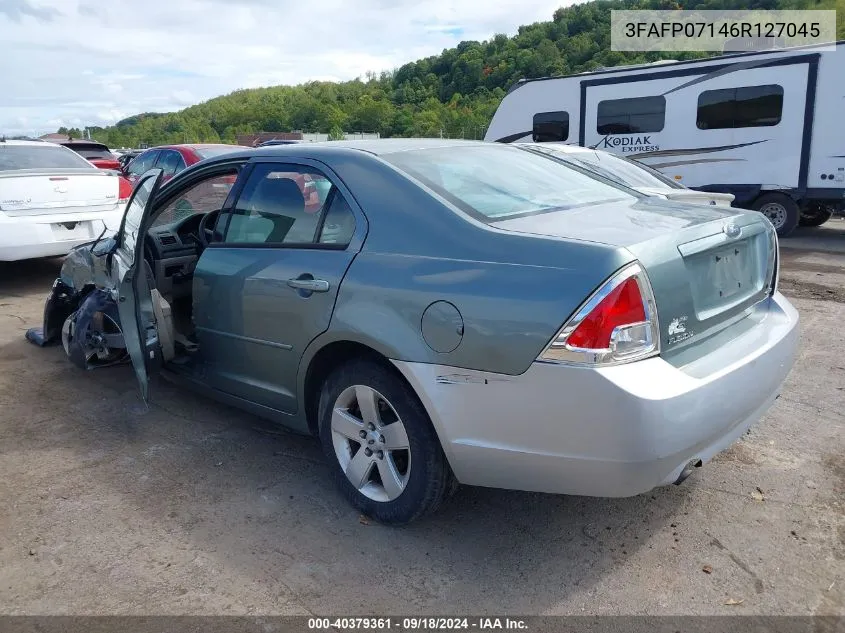 2006 Ford Fusion Se VIN: 3FAFP07146R127045 Lot: 40379361