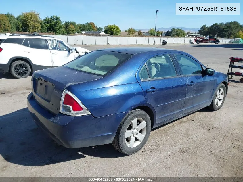 3FAHP07Z56R161638 2006 Ford Fusion Se