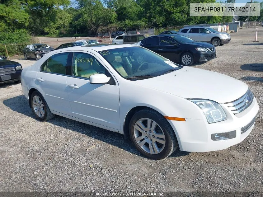 3FAHP08117R142014 2007 Ford Fusion Sel