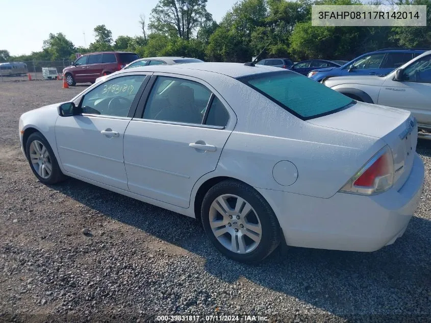 3FAHP08117R142014 2007 Ford Fusion Sel