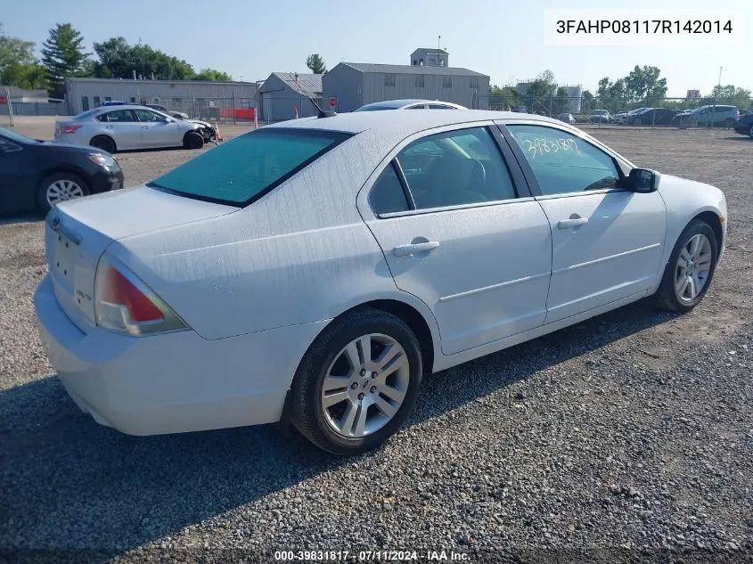 3FAHP08117R142014 2007 Ford Fusion Sel