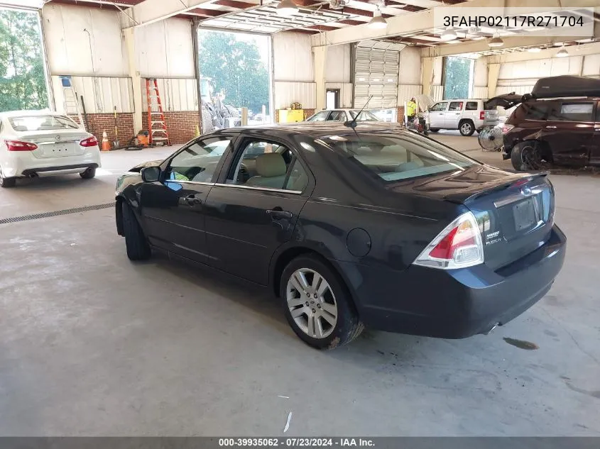 3FAHP02117R271704 2007 Ford Fusion Sel