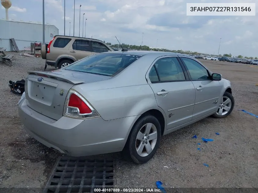 3FAHP07Z27R131546 2007 Ford Fusion Se