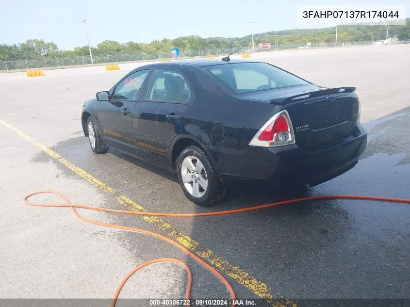 3FAHP07137R174044 2007 Ford Fusion Se