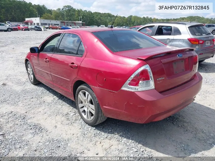 3FAHP07Z67R132845 2007 Ford Fusion Se