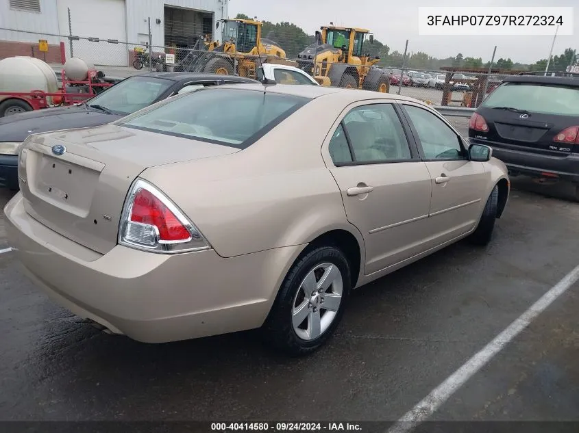 3FAHP07Z97R272324 2007 Ford Fusion Se