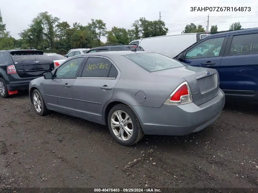 3FAHP07Z67R164873 2007 Ford Fusion Se