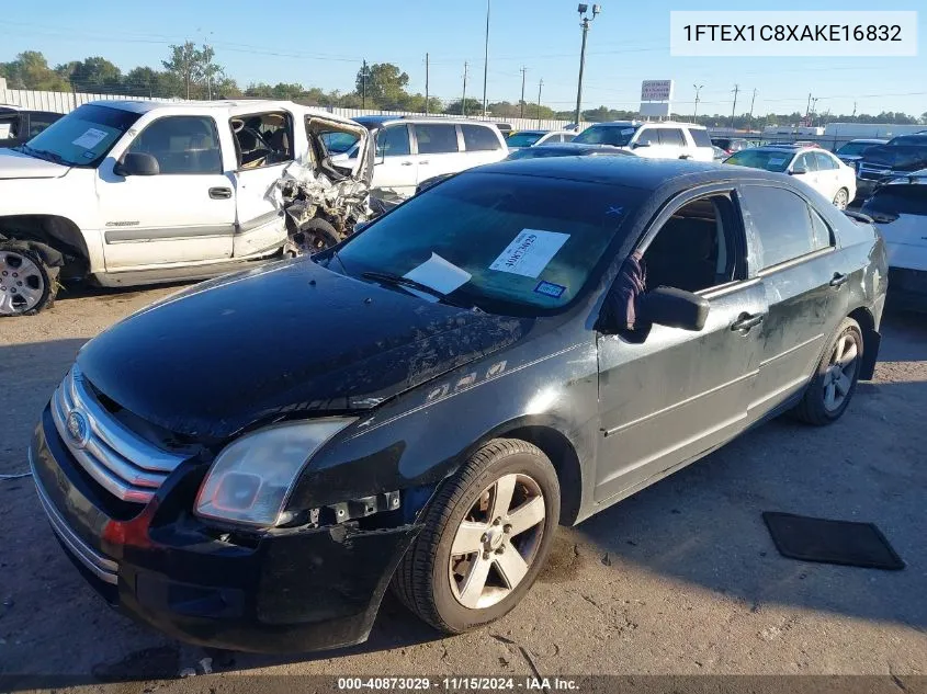 2007 Ford Fusion Se VIN: 1FTEX1C8XAKE16832 Lot: 40873029