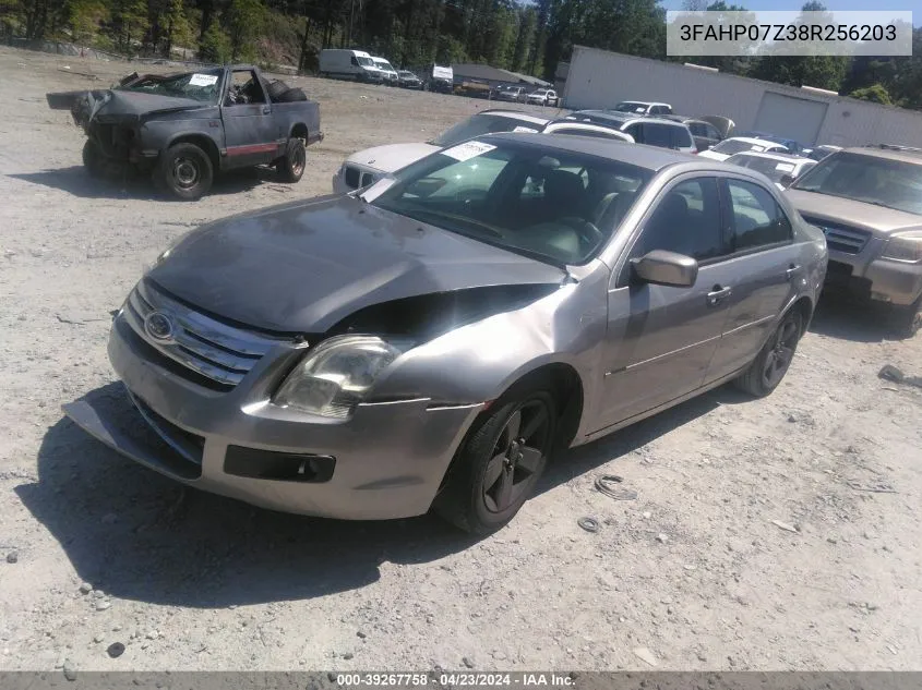 3FAHP07Z38R256203 2008 Ford Fusion Se