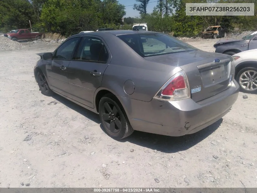 3FAHP07Z38R256203 2008 Ford Fusion Se