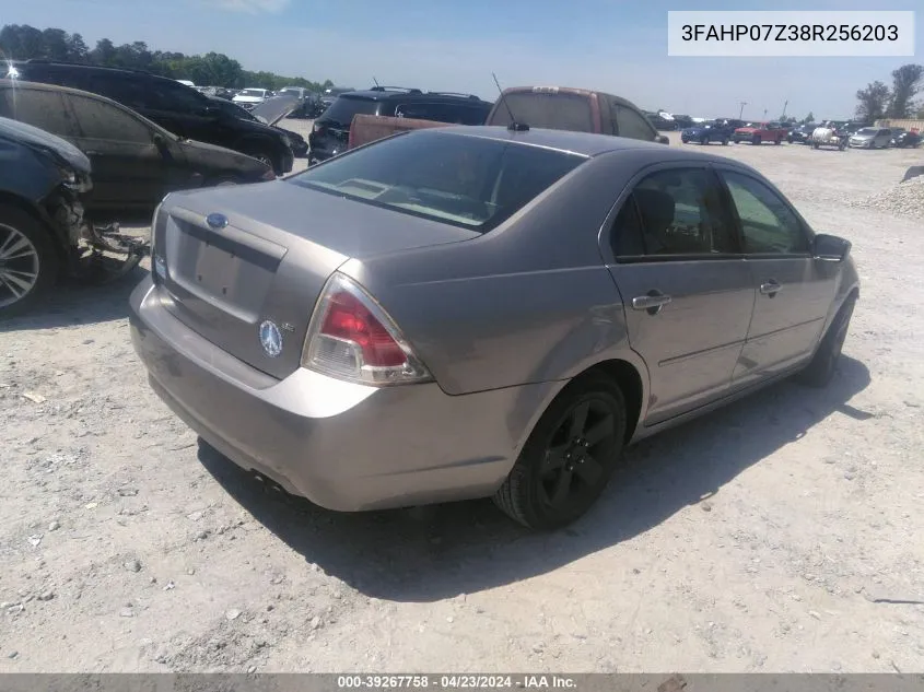 3FAHP07Z38R256203 2008 Ford Fusion Se