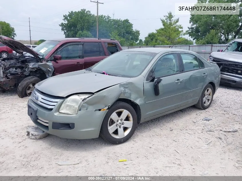 3FAHP07Z68R174448 2008 Ford Fusion Se