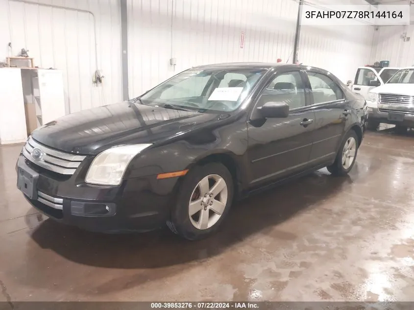 3FAHP07Z78R144164 2008 Ford Fusion Se