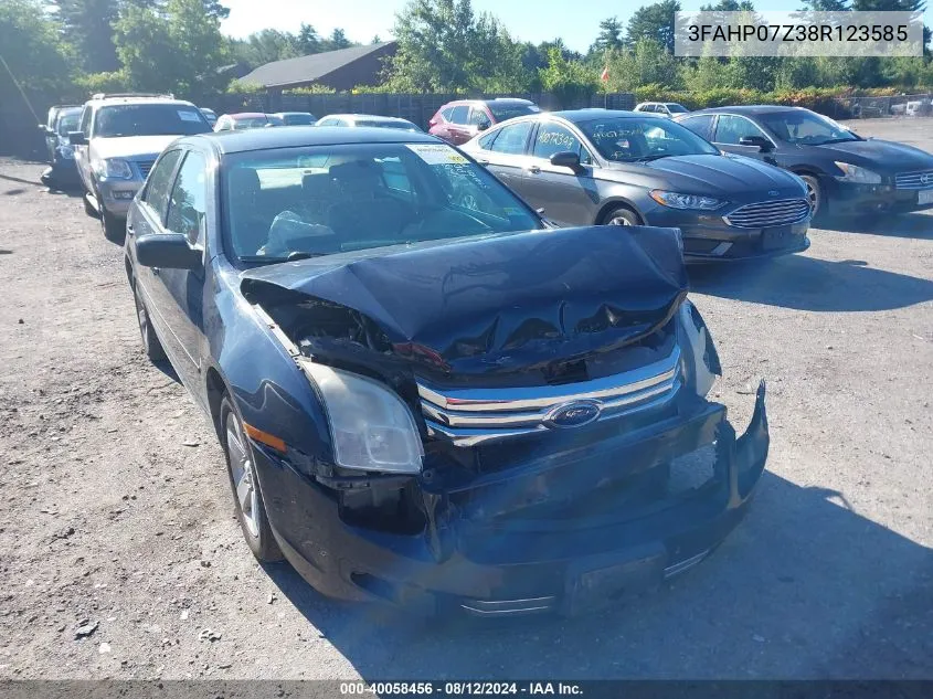 3FAHP07Z38R123585 2008 Ford Fusion Se