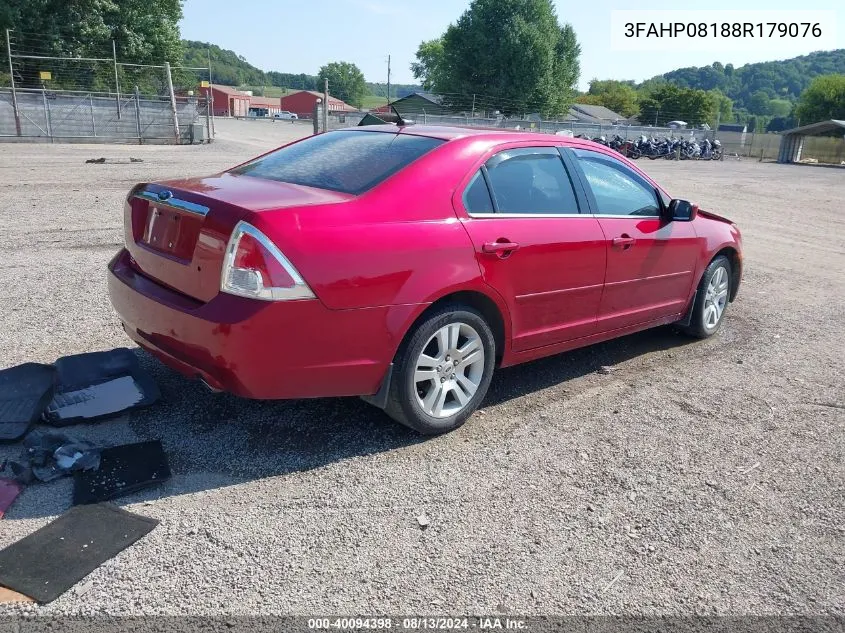 3FAHP08188R179076 2008 Ford Fusion Sel