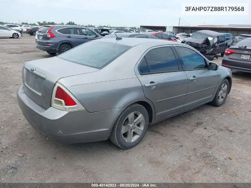 3FAHP07Z88R179568 2008 Ford Fusion Se