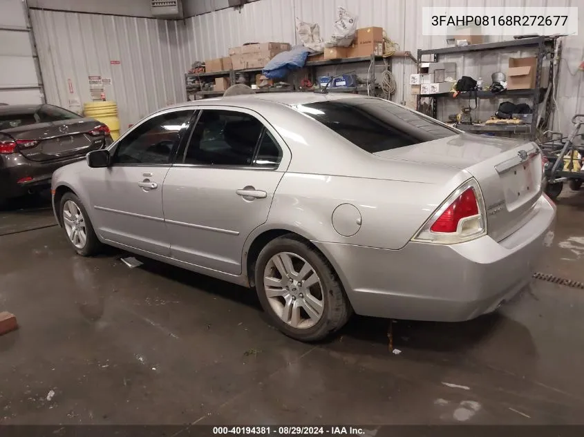 3FAHP08168R272677 2008 Ford Fusion Sel