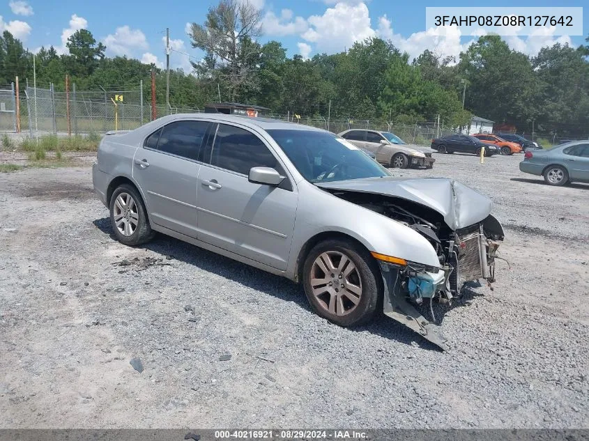 2008 Ford Fusion Sel VIN: 3FAHP08Z08R127642 Lot: 40216921