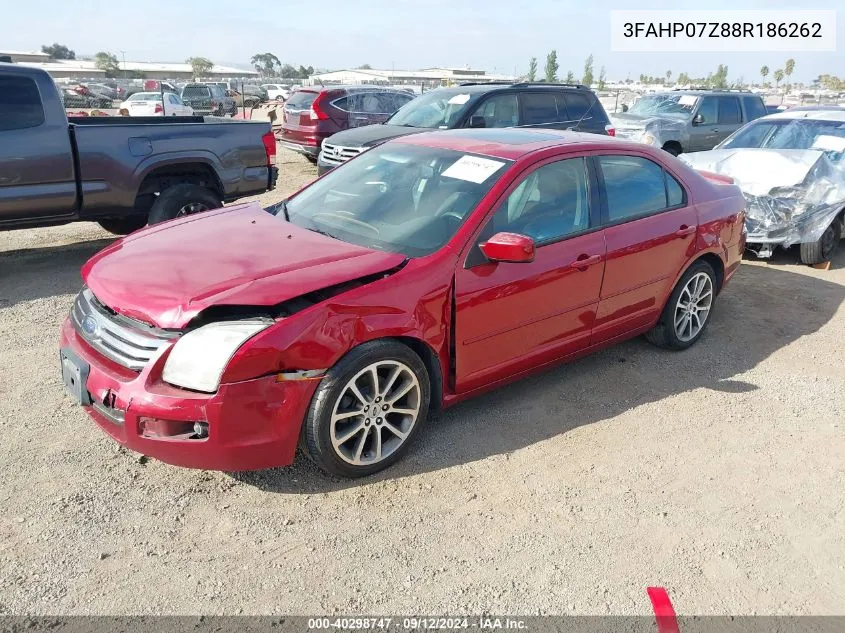 3FAHP07Z88R186262 2008 Ford Fusion Se