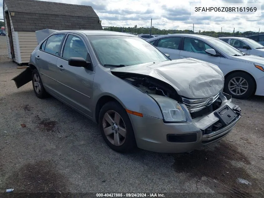 2008 Ford Fusion S VIN: 3FAHP06Z08R161969 Lot: 40427885