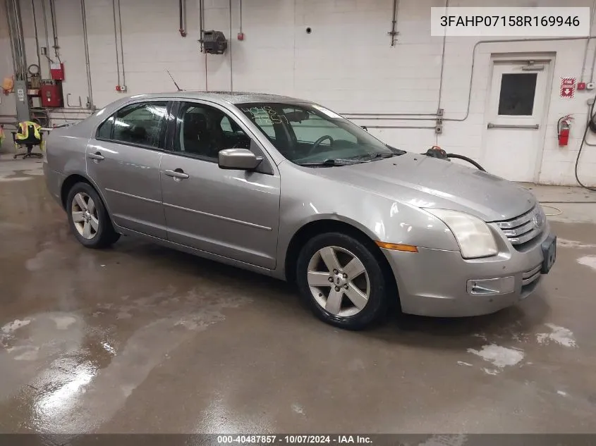 3FAHP07158R169946 2008 Ford Fusion Se