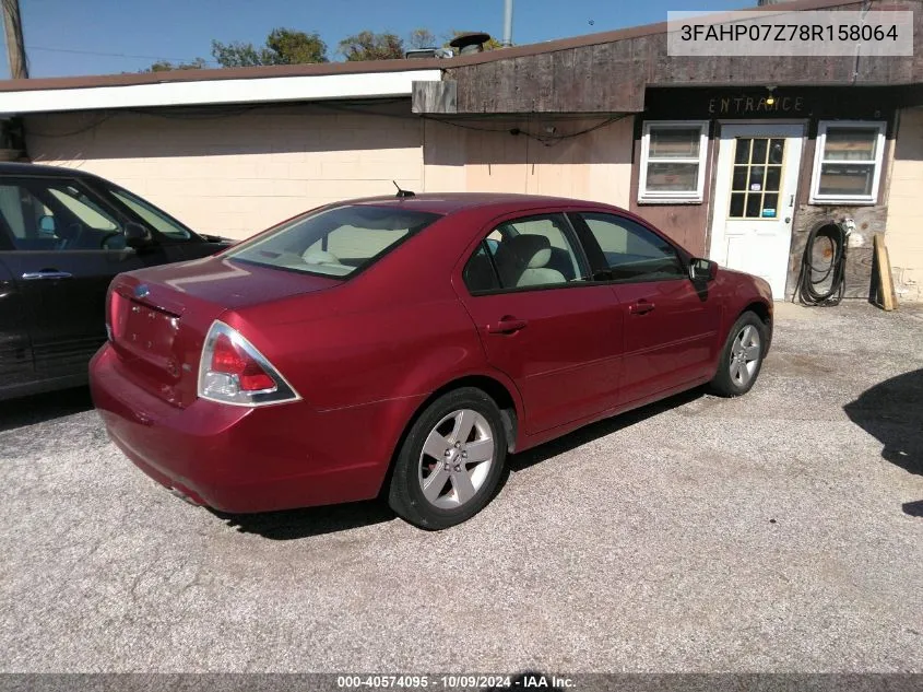 3FAHP07Z78R158064 2008 Ford Fusion Se