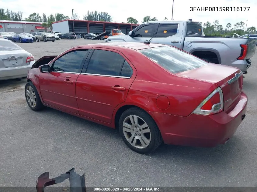 3FAHP08159R116177 2009 Ford Fusion Sel