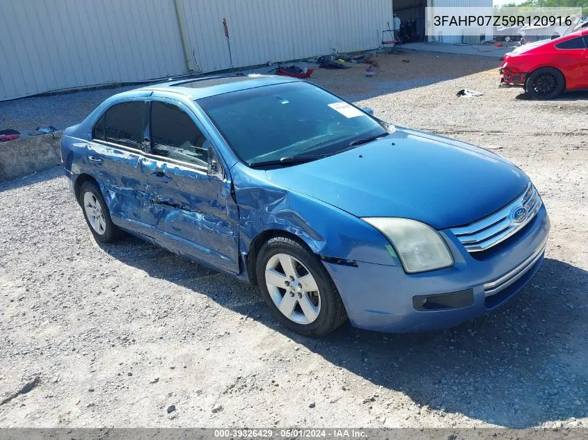 3FAHP07Z59R120916 2009 Ford Fusion Se