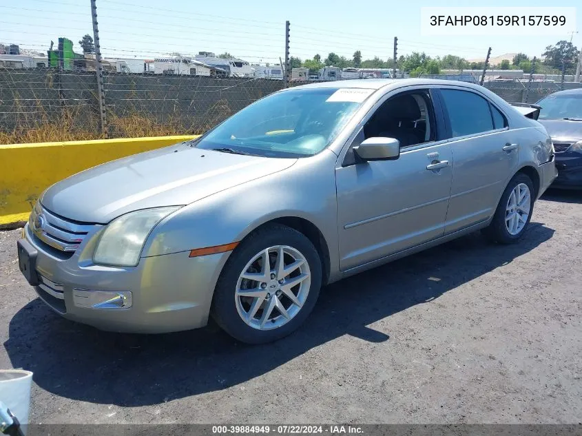 2009 Ford Fusion VIN: 3FAHP08159R157599 Lot: 40426698