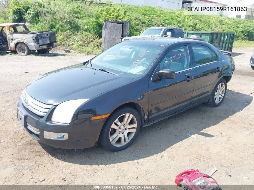 2009 Ford Fusion Sel VIN: 3FAHP08159R161863 Lot: 39956137