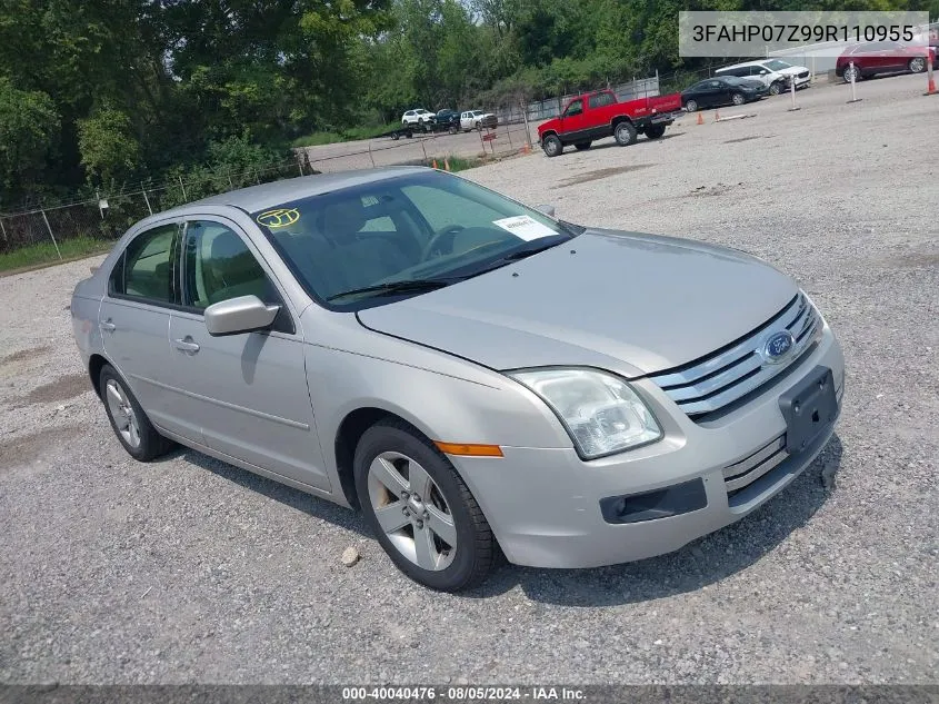 3FAHP07Z99R110955 2009 Ford Fusion Se