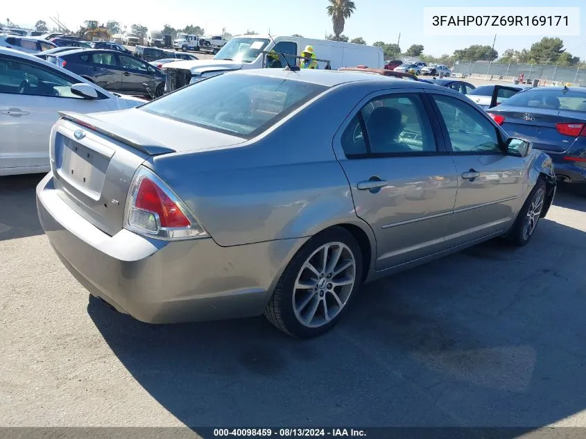 3FAHP07Z69R169171 2009 Ford Fusion Se