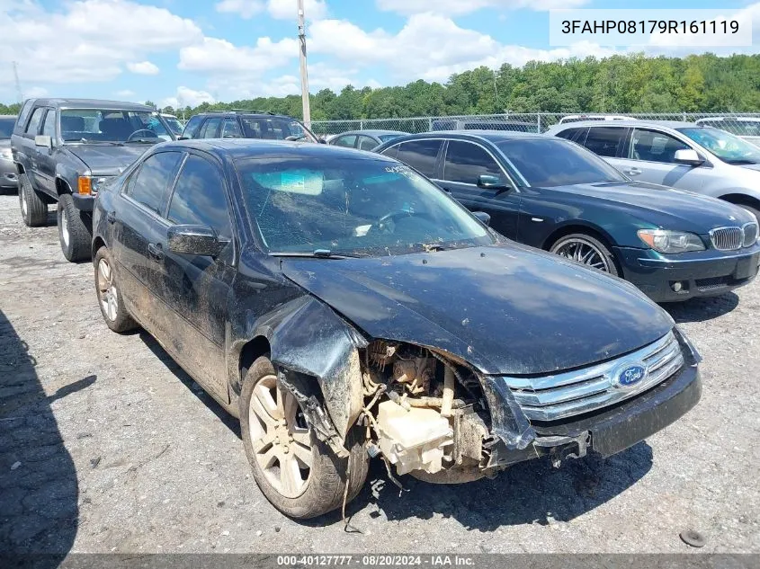 2009 Ford Fusion Sel VIN: 3FAHP08179R161119 Lot: 40127777