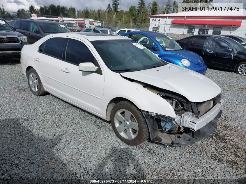 3FAHP01179R177475 2009 Ford Fusion Se