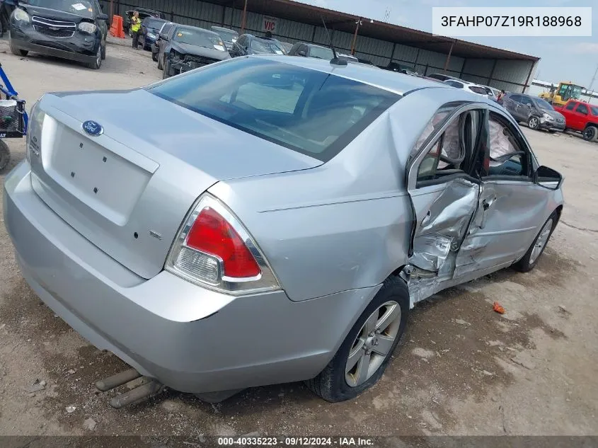 3FAHP07Z19R188968 2009 Ford Fusion Se