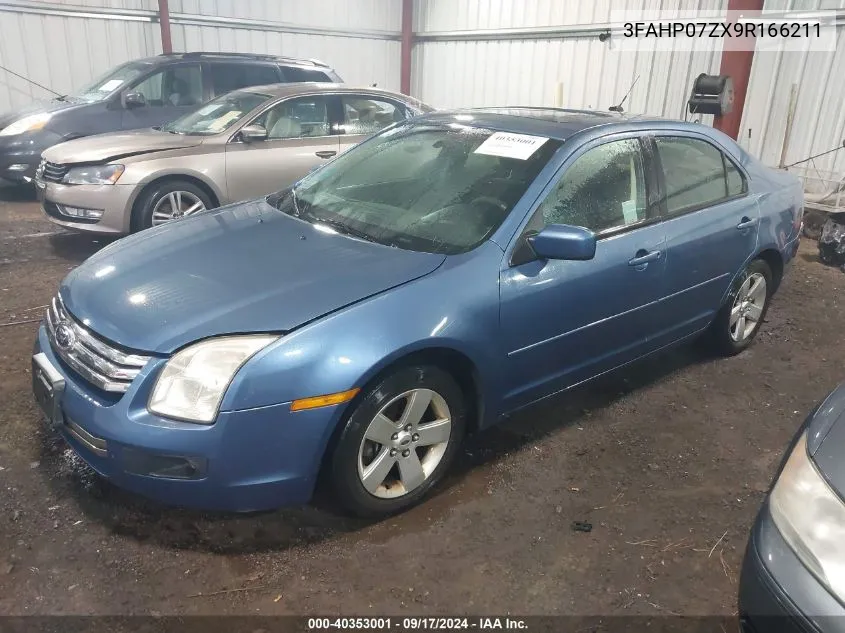 3FAHP07ZX9R166211 2009 Ford Fusion Se