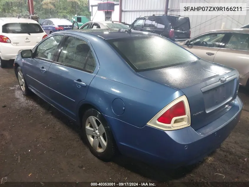 3FAHP07ZX9R166211 2009 Ford Fusion Se