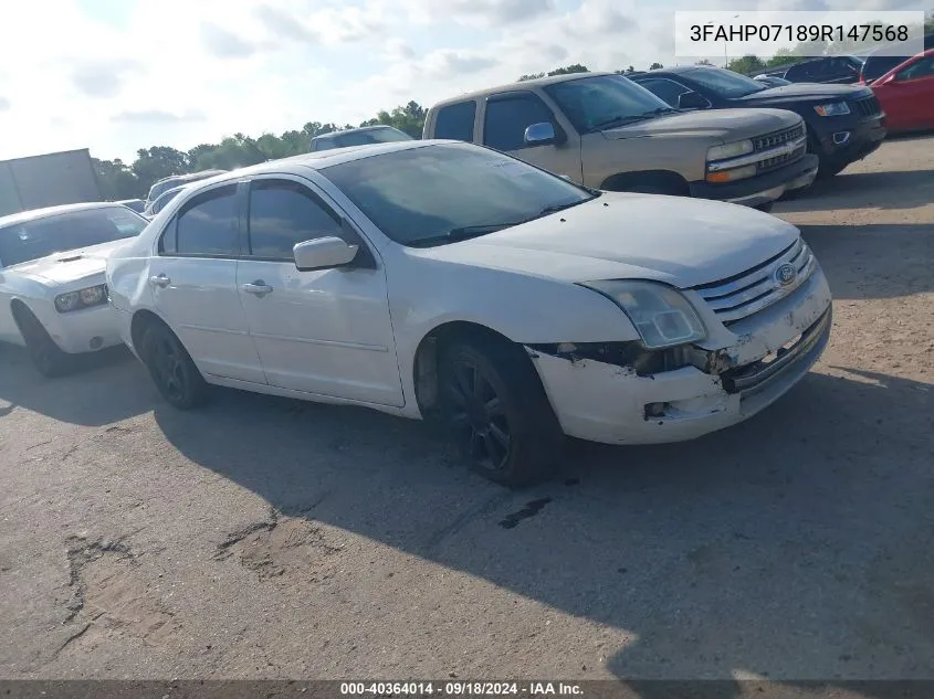 3FAHP07189R147568 2009 Ford Fusion Se