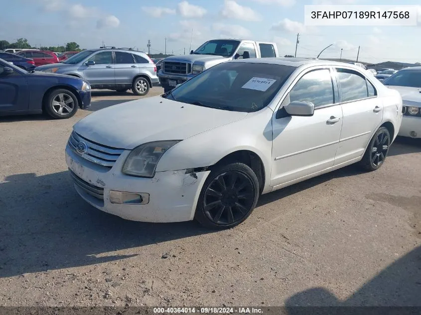 3FAHP07189R147568 2009 Ford Fusion Se