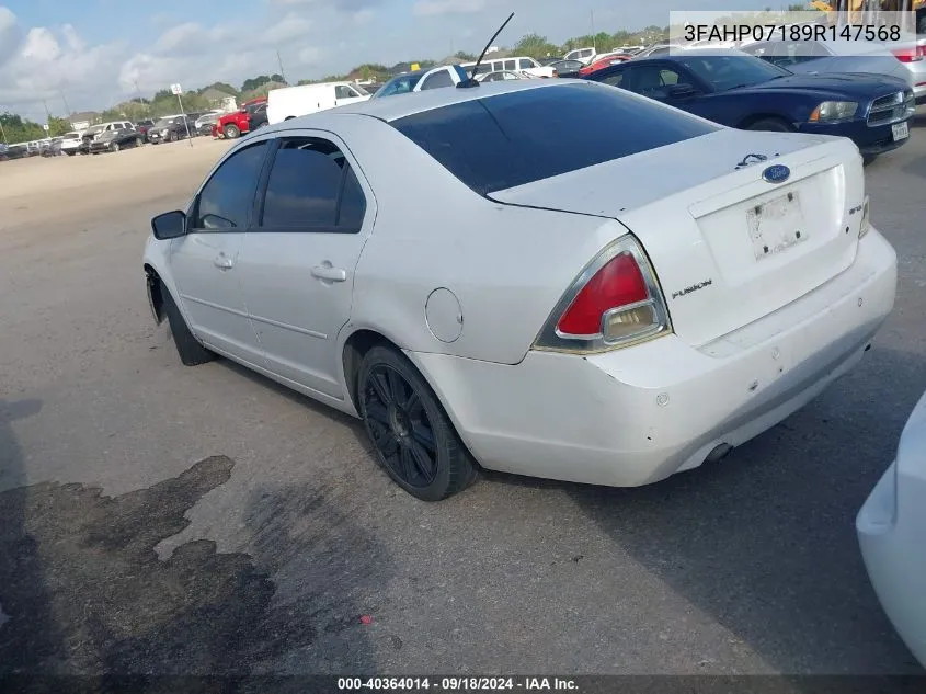 3FAHP07189R147568 2009 Ford Fusion Se