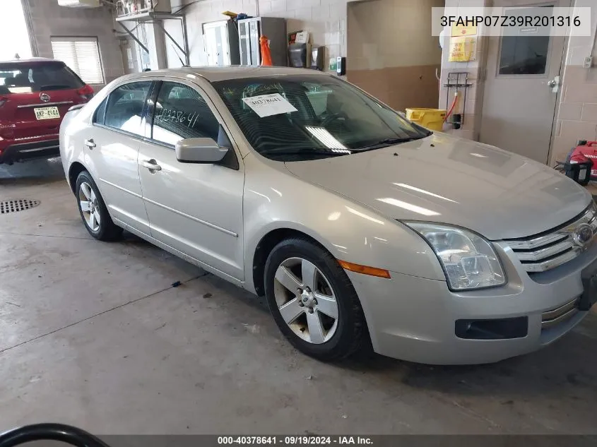 3FAHP07Z39R201316 2009 Ford Fusion Se