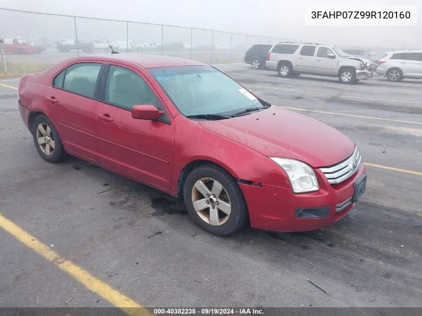 3FAHP07Z99R120160 2009 Ford Fusion Se