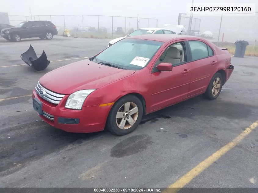 3FAHP07Z99R120160 2009 Ford Fusion Se