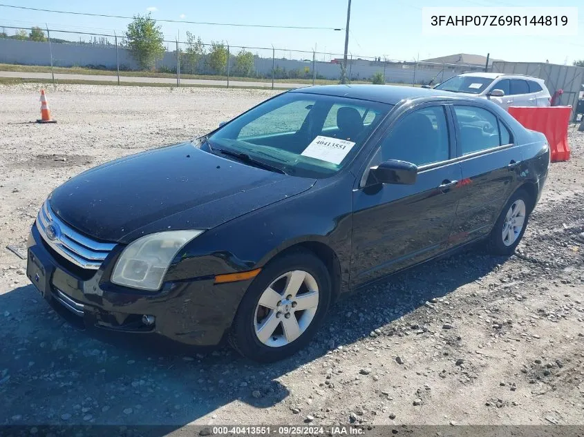 3FAHP07Z69R144819 2009 Ford Fusion Se