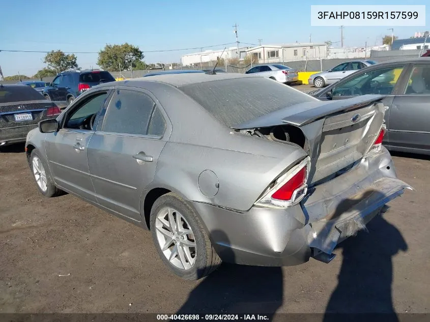 2009 Ford Fusion VIN: 3FAHP08159R157599 Lot: 40426698