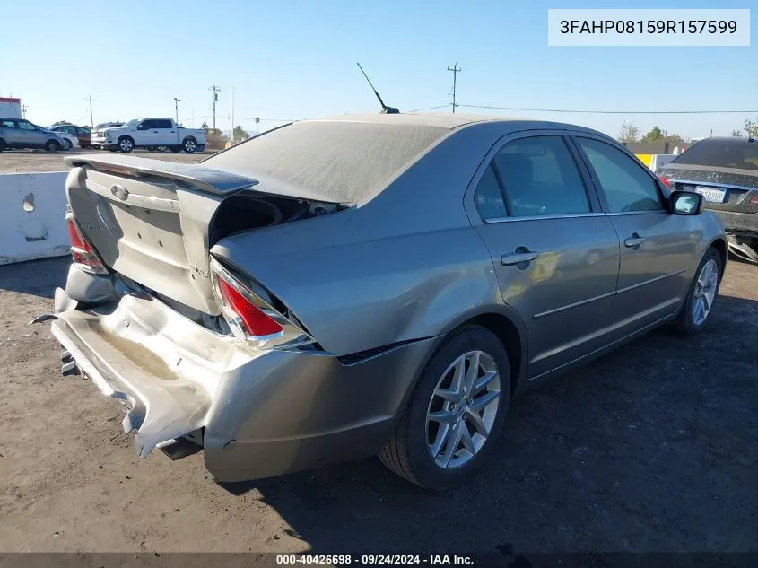 2009 Ford Fusion VIN: 3FAHP08159R157599 Lot: 40426698