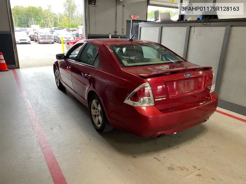 2009 Ford Fusion Se VIN: 3FAHP01179R128163 Lot: 40578347