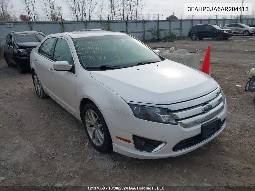 2010 Ford Fusion VIN: 3FAHP0JA6AR204413 Lot: 12137660