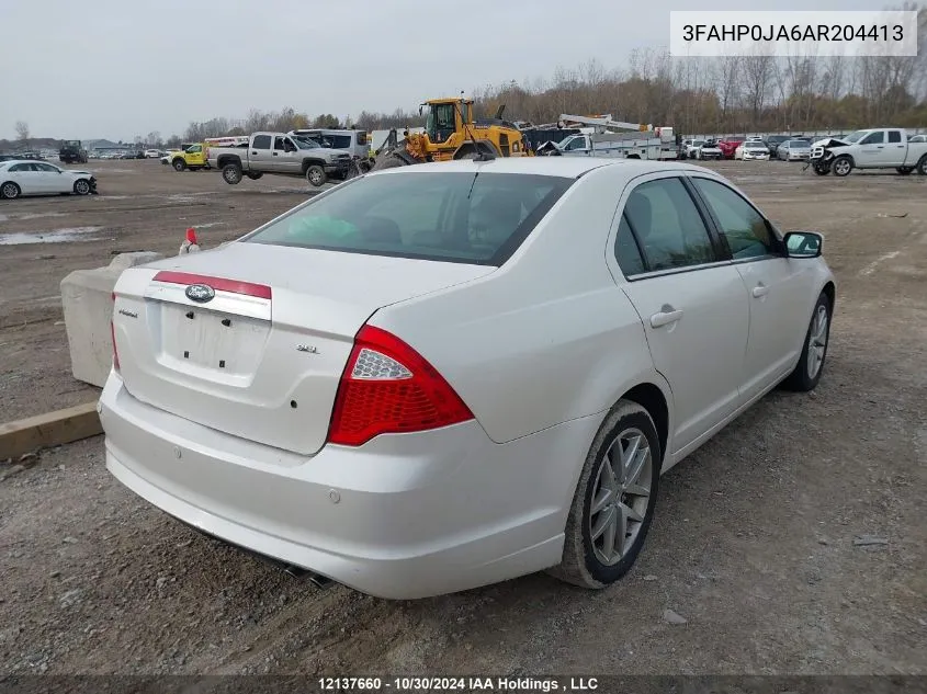 2010 Ford Fusion VIN: 3FAHP0JA6AR204413 Lot: 12137660