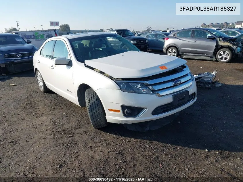 2010 Ford Fusion Hybrid VIN: 3FADP0L38AR185327 Lot: 38090492